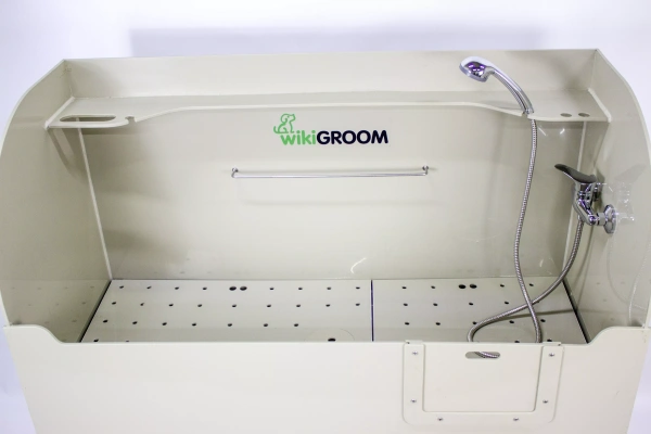 Ванна для груминга wikiGROOM NORMA с дверкой и трапом (1500мм)