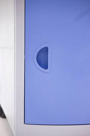 Тумба медицинская MET TL-220 (фасад синий)