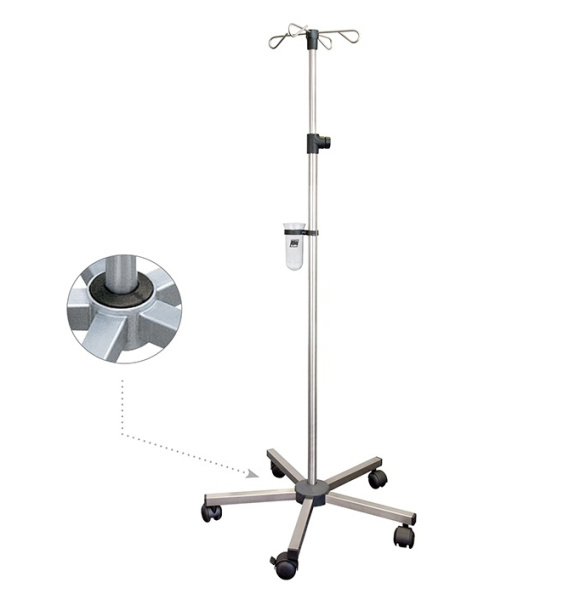 Инфузионная стойка KAWE (нержавеющая сталь)