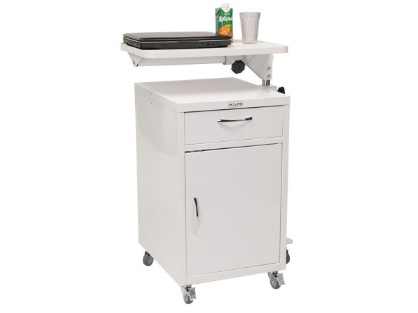 Тумба медицинская металлическая с поворотным столиком Промет МД ТП-9