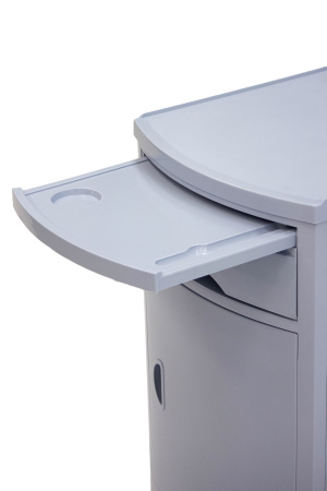 Тумба медицинская MET TL-220 (фасад серо-белый)