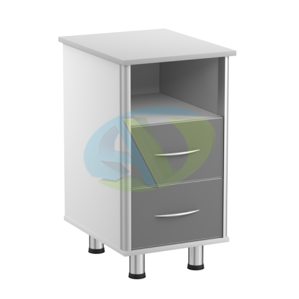 Тумба лабораторная АСК ТЛс.07.00 Стандарт Плюс (разборная) на опорах