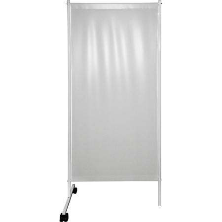 Ширма медицинская односекционная М 171/1 на колесах (ткань)