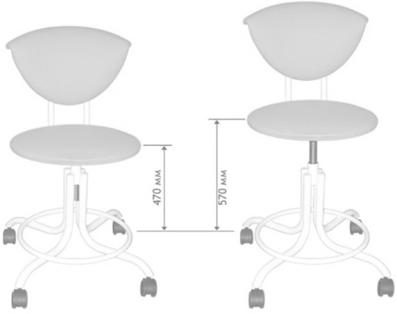Кресло медицинское для лечебных учреждений М101-05