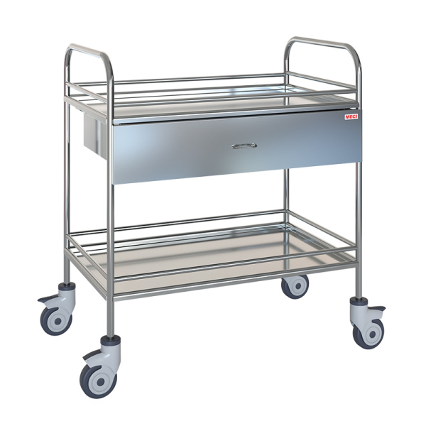 Столик манипуляционный передвижной МСК-5549-01 с 1 ящиком