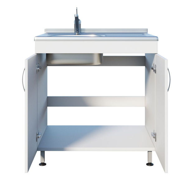 Стол лабораторный с мойкой СТР ММ 13.003 