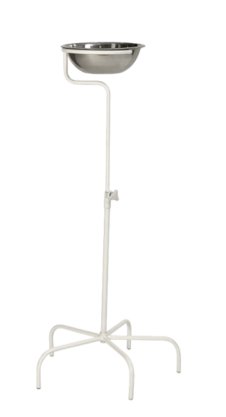 Подставка для тазов в комплекте с тазом из нержавеющей стали МСК-305-01