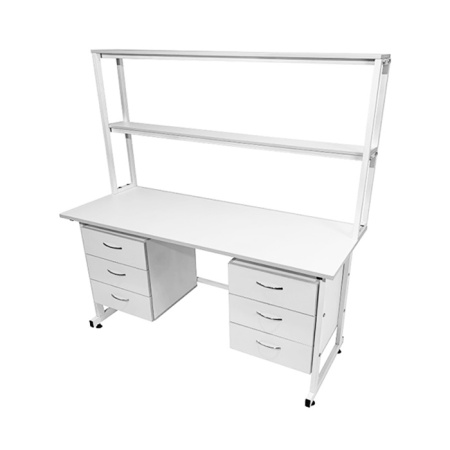 Стол лабораторный с надстройкой СЛн 16.007