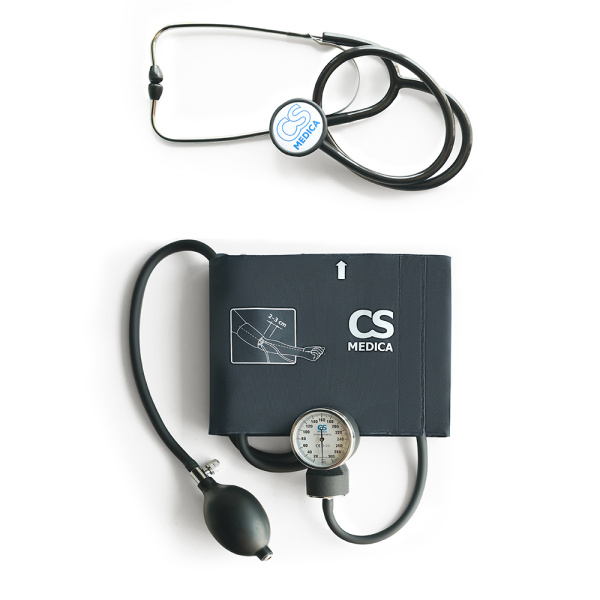 Тонометр механический CS Medica CS-106 M (в комплекте с фонендоскопом)