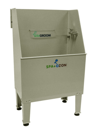 Ванна wikiGROOM SPA NORMA + функция OZON (1300мм) (цвет серый)