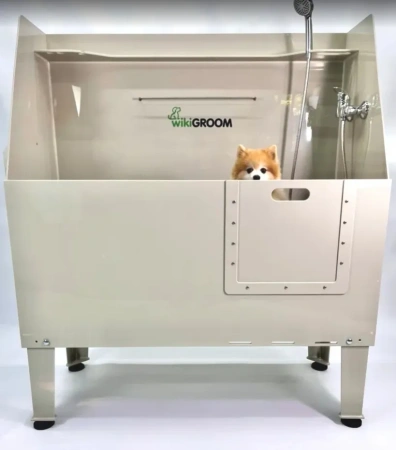 Ванна для груминга wikiGROOM DEEP с 3-мя уровнями высоты поддона 1500мм