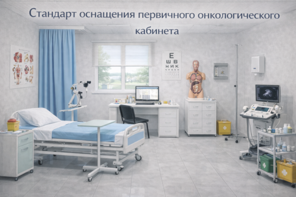 Стандарт оснащения первичного онкологического кабинета.