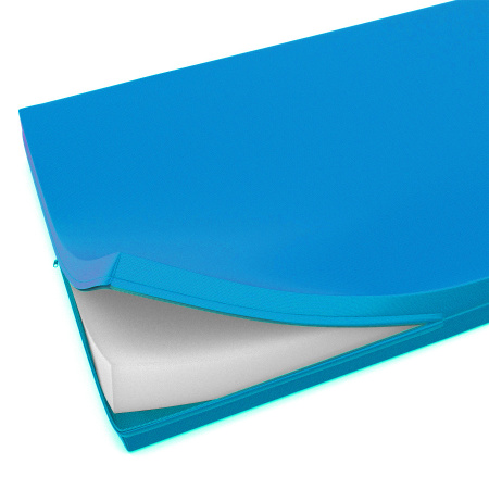 Чехол из синтет.ткани с пленочным покрытием 1900*800*100 (голубой)