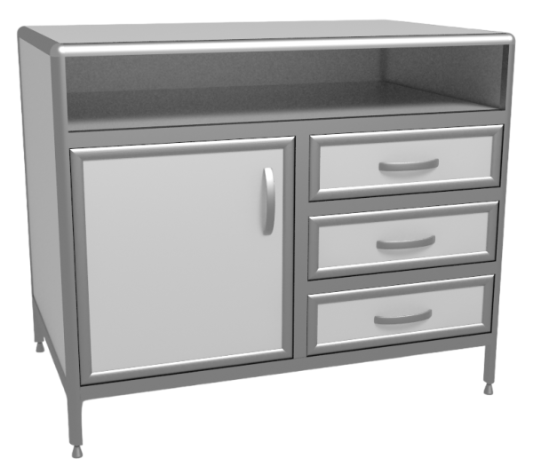 Стол-тумба лабораторный СТЛ 2-09