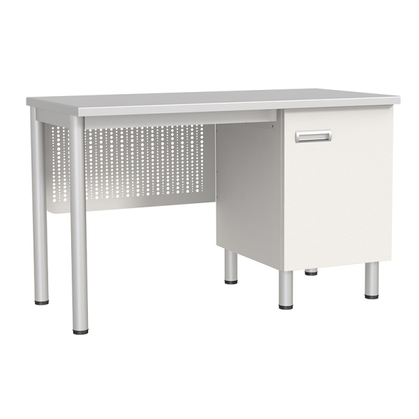 Стол лабораторный однотумбовый СЛ-04-МСК-105