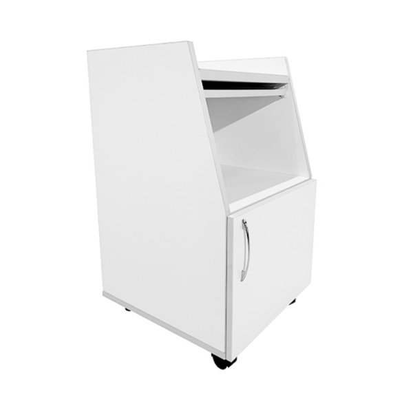 Тумба медицинская MD TМ 13.07 с выдвижным столиком 