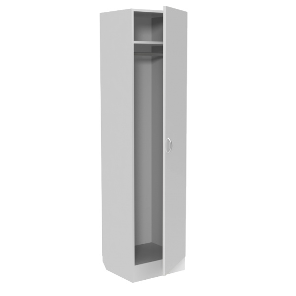 Шкаф медицинский для одежды одностворчатый МД-511