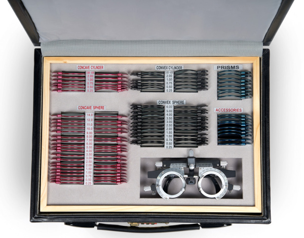 Набор пробных очковых линз №1 - 103 линзы Армед