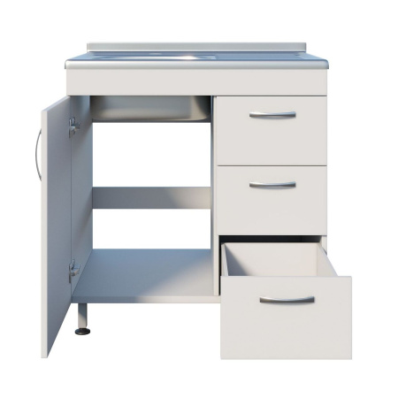 Стол лабораторный с мойкой СТР ММ 13.006