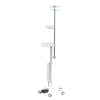 Штатив для длительных вливаний МЕТ FM-160  с двумя полками для шприцевых насосов и мониторов слежения