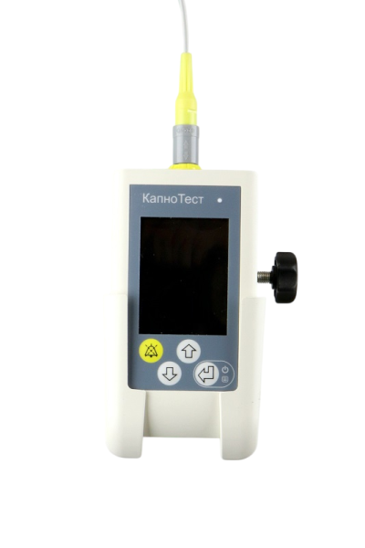 Монитор CO2 (капнограф) портативный реанимационный КапноТест Медплант (датчик Китай)