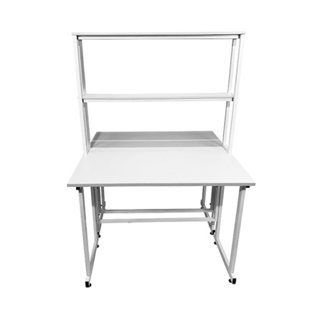 Стол лабораторный островной Сло 22.013 с надстройкой