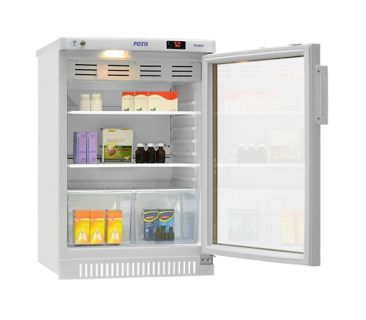Холодильник фармацевтический ХФ-140-1 ПОЗИС со стеклянной дверью