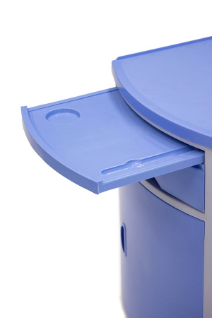 Тумба медицинская MET TL-220 (фасад синий)