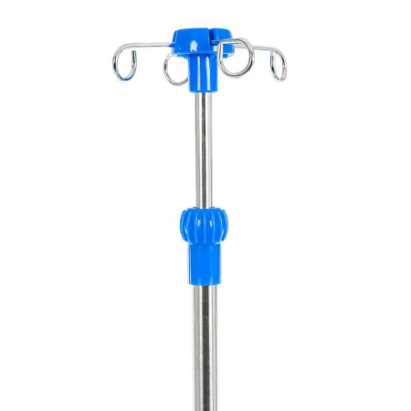 Штатив для длительных вливаний МЕТ FM-160  с двумя полками для шприцевых насосов и мониторов слежения