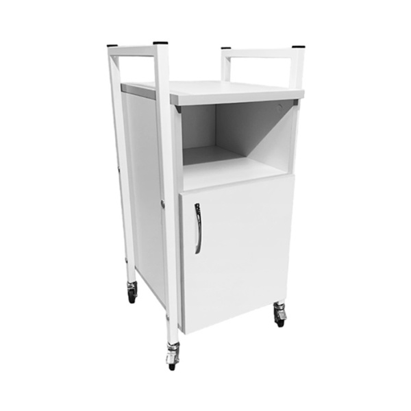 Тумба медицинская на металлокаркасе MD TМ 13.06 (ниша, дверь)