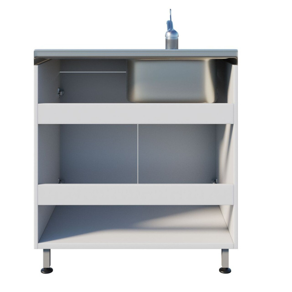 Стол лабораторный с мойкой СТР ММ 13.003 