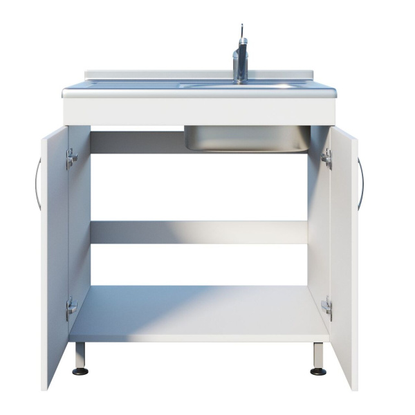 Стол лабораторный с мойкой СТР ММ 13.004