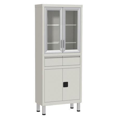 Шкаф двухстворчатый медицинский МСК-643.12