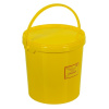 Контейнер одноразовый для сбора органических отходов МК-02 (20 литров) (класс Б) (желтый)
