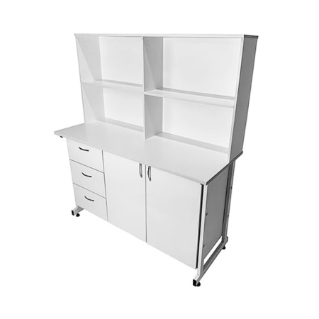 Стол-тумба лабораторная СТл 18.010 с надстройкой