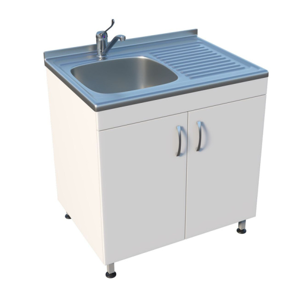 Стол лабораторный с мойкой СТР ММ 13.003 