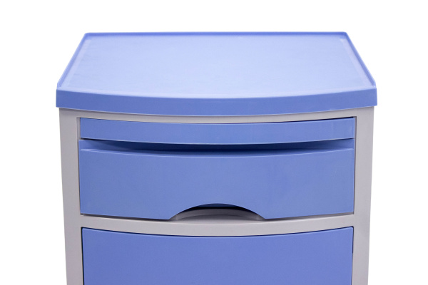 Тумба медицинская MET TL-220 (фасад синий)