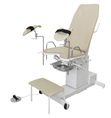 Кресло гинекологическое КГ-3Э (пульт ножной, цвет бежевый)